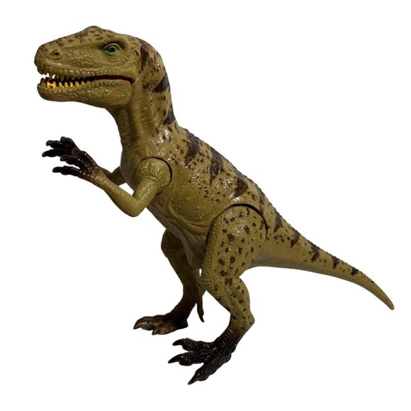 Allosaurus Dinosaur Toy Figure Articulated Limbs & Realistic Details Kid Galaxy - Picture 1 of 6